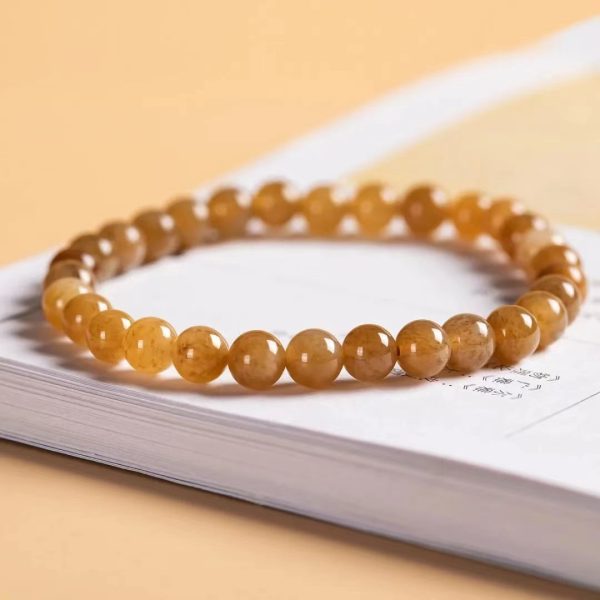 Hetian jade sugar jade necklace bracelet set-123 - Image 4
