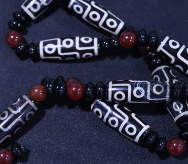 Nine eyes pearl necklace-184 - Image 3